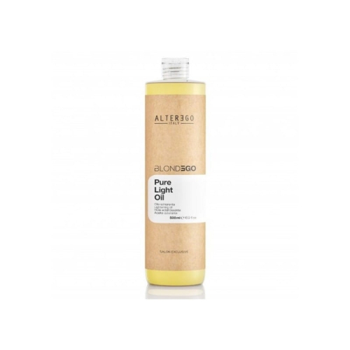 ALTER EGO Be Blonde Rozjaśniacz, Olejek rozjaśniający do 4 poziomów 500ml Pure Light Oil