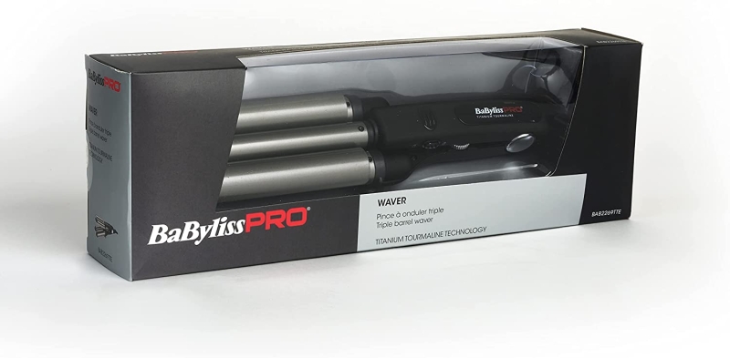 Babyliss pro Potrójna falownica tytanowo-turmalinowa do włosów