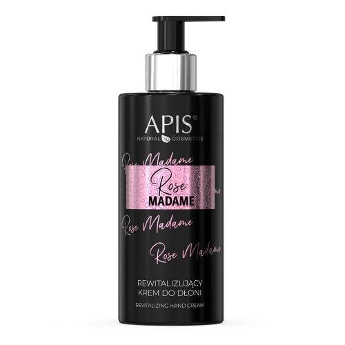 Apis Rose madame Rewitalizujący krem do rąk o pięknym zmysłowym zapachu 300ml