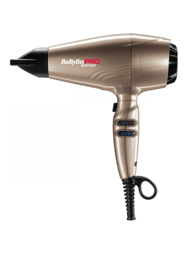 Babyliss pro rapido Suszarka do włosów z silnikiem bezszczotkowym Ferrari light chrome 2200W BAB7000IGE