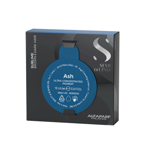 Alfaparf sdl ash Niebieski pigment do włosów brązowych, kasztanowych i ciemniejszych 10ml