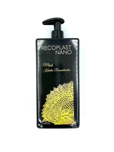 Recoplast nano keratin Maska wygładzająca do włosów po keratynowym prostowaniu 1000ml