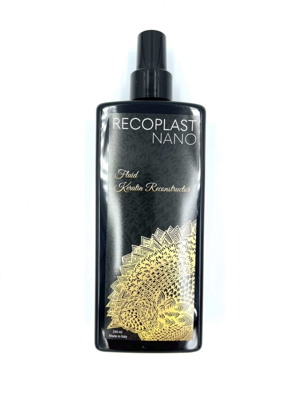 Recoplast Nano Keratin Fluid wygładzający do włosów suchych po keratynowym prostowaniu bez spłukiwania.jpg