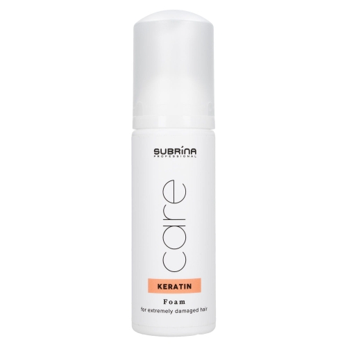 Subrina keratin Odbudowująca pianka do włosów zniszczonych 150ml