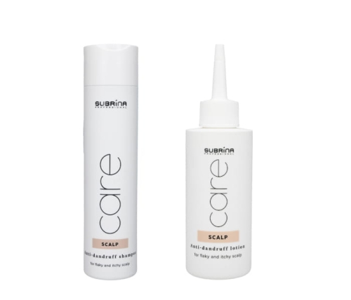 Subrina scalp care Zestaw przeciwłupieżowy szampon 250ml lotion do skóry głowy 150ml
