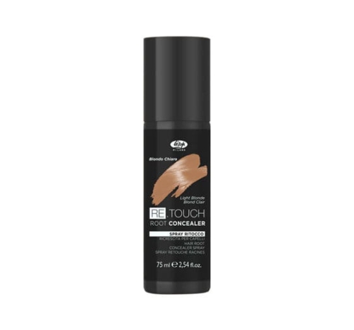 Lisap retouch Spray koloryzujący włosy na odrosty  Light blonde jasny blond 75ml