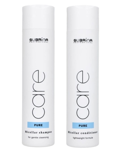 Subrina pure Zestaw micelarny do włosów cienkich szampon 250ml odżywka 250ml