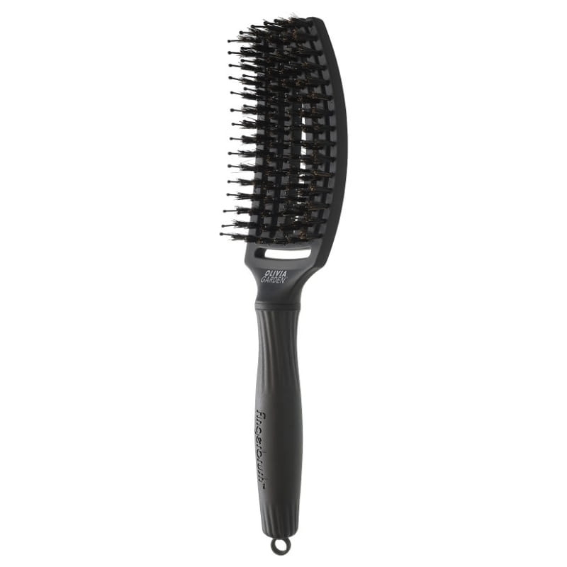 Olivia Garden Finger brush full black szczotka do włosów rozczesująco-masująca.jpg
