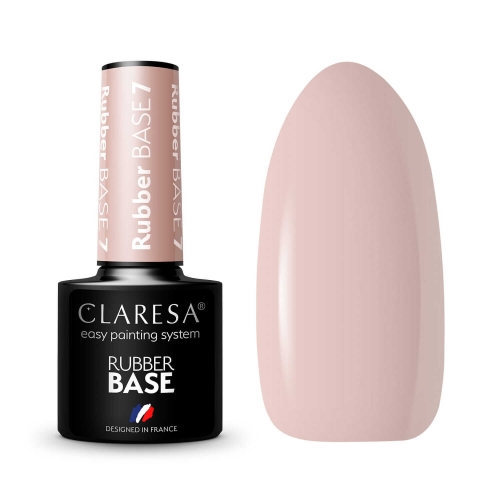 CLARESA Rubber base 7 - Baza kauczukowa nr 7 5ml  
