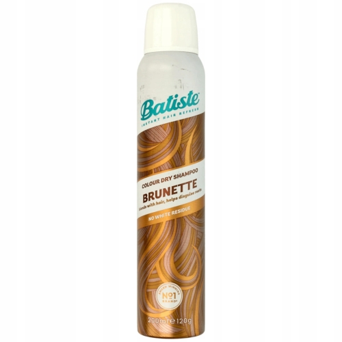 BATISTE Medium & Brunette - Suchy szampon dla szatynek 200ml
