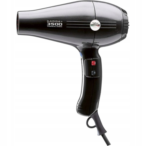 Gamma Piu 3500 POWER Czarna Super mocna suszarka