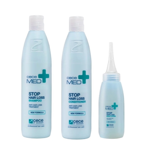 Cece med Zestaw przeciw wypadaniu włosów odżywka 300ml szampon 300ml  lotion 75ml 