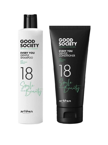 Artego good society every you gentle 18 Zestaw do codziennej pielęgnacji szampon 250ml odżywka 200ml