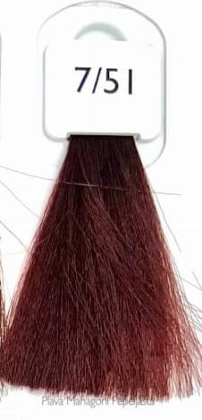 Alter ego Techno fruit Color Keratynowa farba do włosów 7/51 blond mahoniowo popielaty 100ml