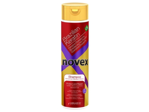 Novex brazilian keratin Szampon z keratyną do włosów zniszczonych 300ml