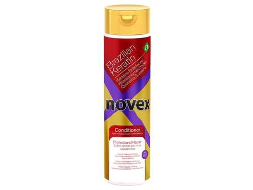 Novex brazilian keratin Odżywka z keratyną do włosów zniszczonych 300ml