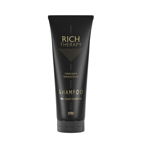 Mila rich therapy Szampon odbudowujący z keratyną do włosów zniszczonych 250ml