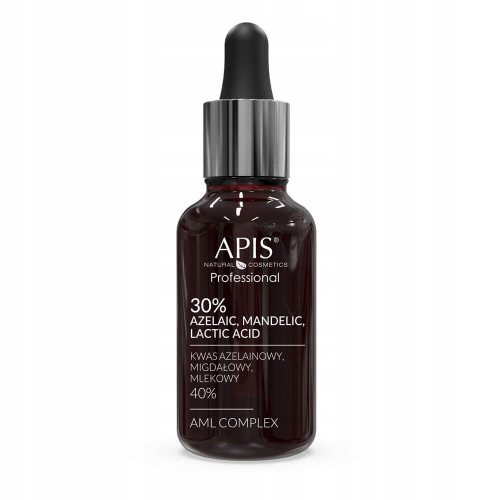 APIS Eksfoliacja - AML COMPLEX kwas azelainowy, migdałowy, mlekowy 30% 30ml