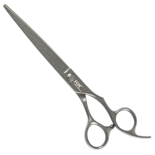 Fox barber expert gunmetal Nożyczki do strzyżenia włosów brody i wąsów czarne 7"
