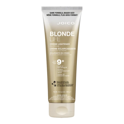 Joico blonde life creme lightener 9+  Rozjaśniacz do 9 tonów w kremie 300g