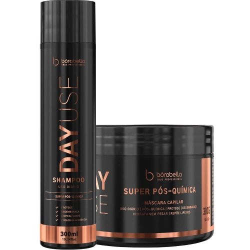 Borabella day use Zestaw po zabiegu nanoplastii i bioplastii i keratynowym prostowaniu Szampon 300ml maska 300g