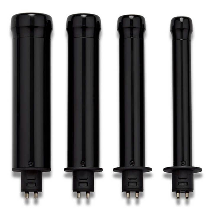 Hot Tools Lokówka łamana z wymiennymi końcówkami Curl bar set black