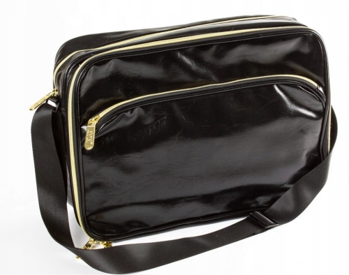 Fox black shine Torba na akcesoria fryzjerskie