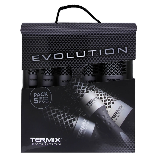 Termix evolution basic Zestaw 5 szczotek do modelowania włosów 17, 23, 28, 32, 43mm