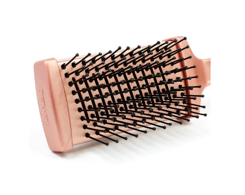 Termix pro rose gold Płaska szczotka do czesania i modelowania włosów