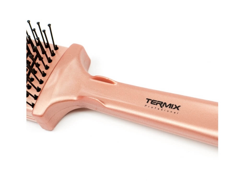 Termix pro rose gold Płaska szczotka do czesania i modelowania włosów