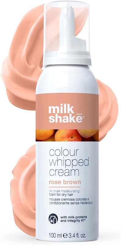 Milk shake colour whipped cream Pianka koloryzująca do włosów rose brown 100ml