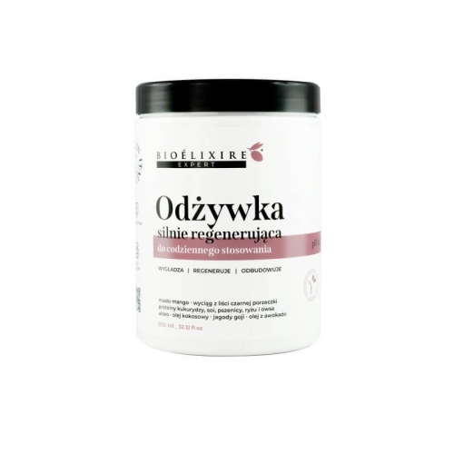 Bioelixire expert Odżywka silnie regenerująca do włosów zniszczonych 950ml