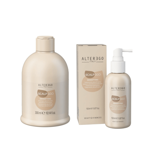 Alter ego scalpego densifying Zestaw zagęszczający włosy Szampon 300ml Lotion 150ml