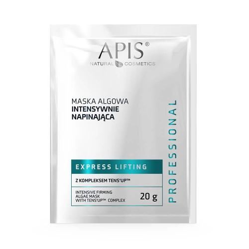 APIS Express Lifting - Maska algowa intensywnie napinająca z kompleksem TENS'UP 20g