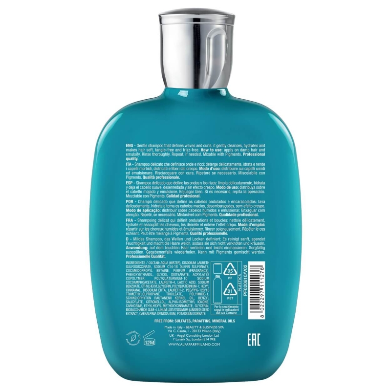 Alfaparf curls Szampon do włosów kręconych 250ml