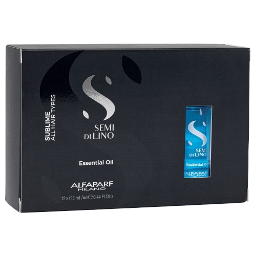 ALFAPARF SDL SUBLIME Essential - Olejek do wszystkich rodzajów włosów niebieskie 12x13ml