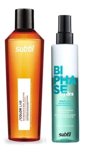 SUBTIL Color Lab Hydration Active szampon + odżywka do włosów suchych ZESTAW