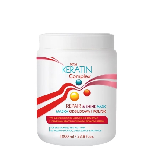 Cece keratin complex Maska do włosów zniszczonych, suchych i matowych 1000ml