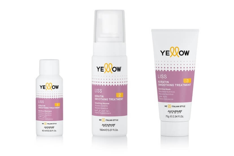 YELLOW form brazilian keratin protex - Zestaw do keratynowego prostowania włosów