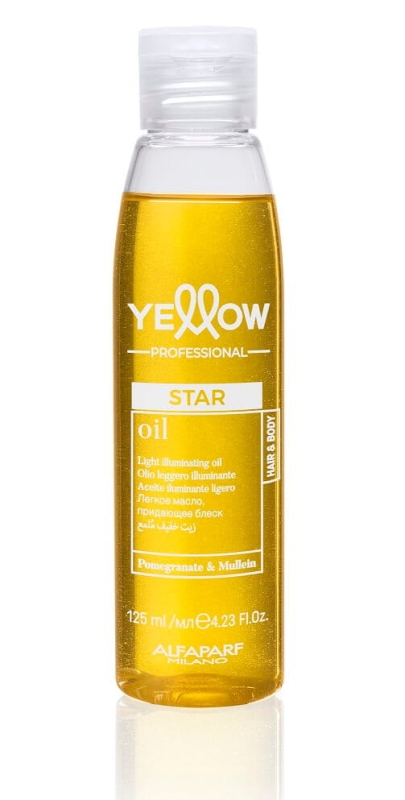 Yellow star Olejek nabłyszczający do włosów i ciała