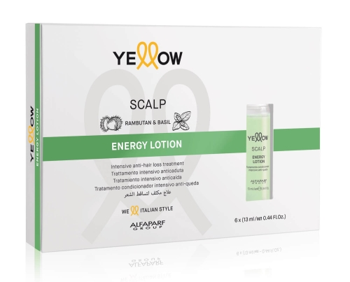 Yellow scalp energy Ampułka przeciw wypadaniu włosów 1 sztuka 13ml