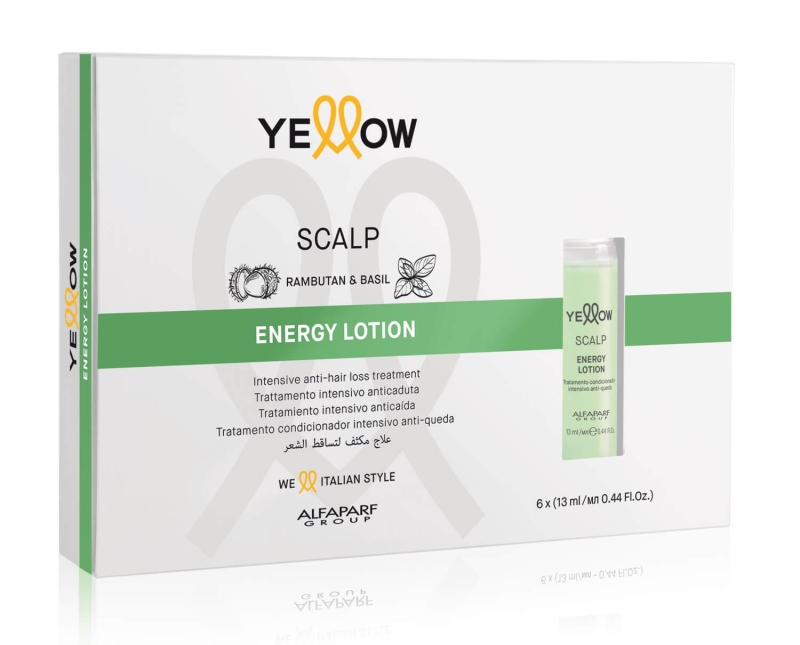 Yellow scalp energy Ampułka przeciw wypadaniu włosów 1 sztuka 13ml