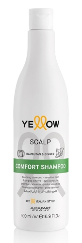 Yellow scalp comfort Szampon oczyszczający do włosów skóra wrażliwa 500ml
