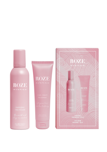 Roze avenue curl and structure duo box Pianka 250ml Krem do loków 150ml zestaw