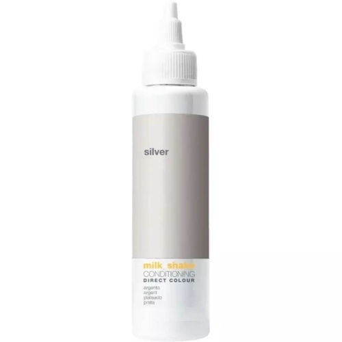 Milk shake direct colour silver Odżywka koloryzująca do włosów srebrzysta 200ml