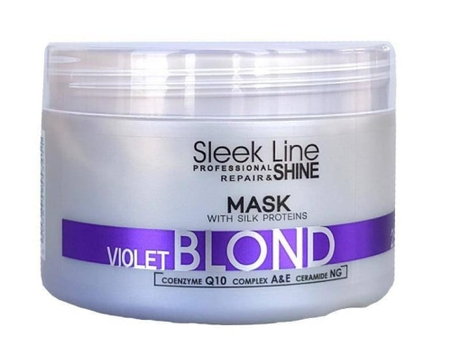 Stapiz sleek line violet blond Fioletowa maska regenerująca do włosów blond 250ml