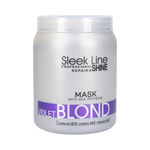 Stapiz sleek line violet blond Fioletowa maska regenerująca do włosów blond 1000ml