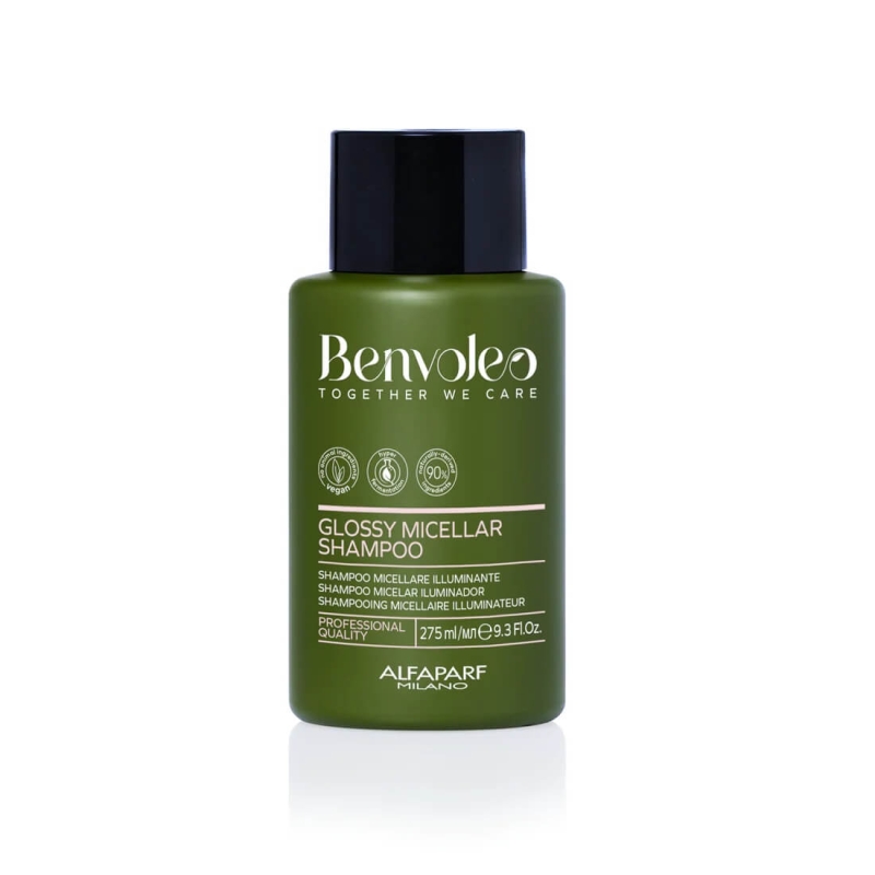 Benvoleo glossy Micelarny szampon nabłyszczający do włosów 275ml