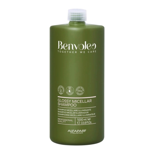 Alfaparf benvoleo glossy Micelarny szampon nabłyszczający do włosów 1000ml