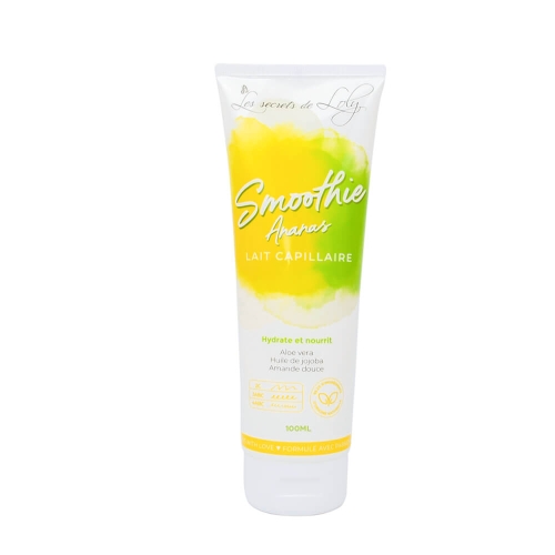 Les secrets de loly smoothie ananas Mleczko nawilżające do włosów mocno kręconych i afro 100ml